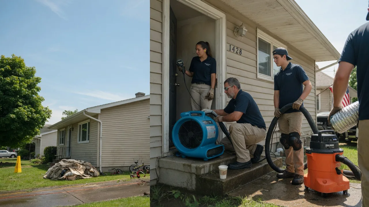 Water Damage Restoration in Pendleton, IN near me